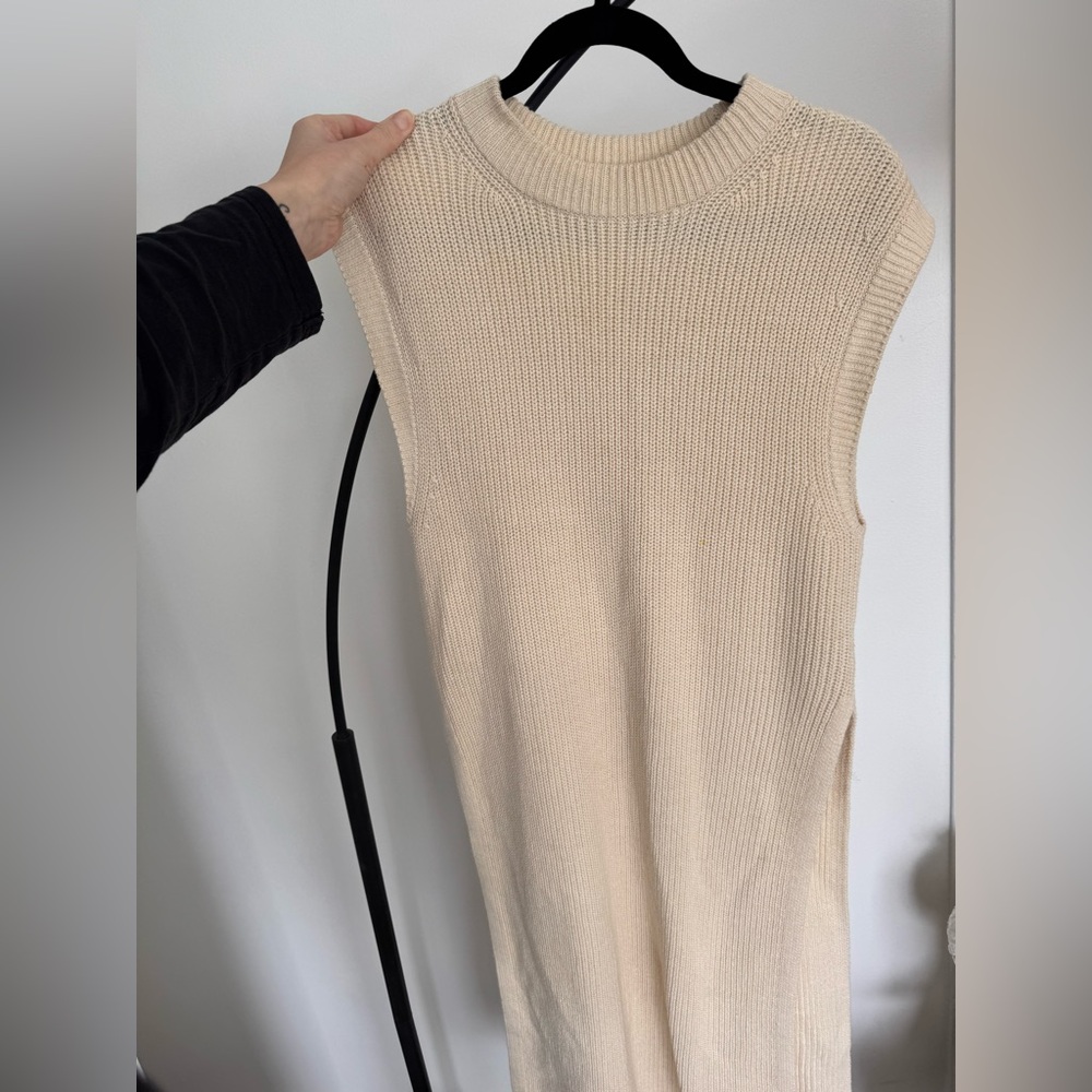 H&M long sweater with side slits